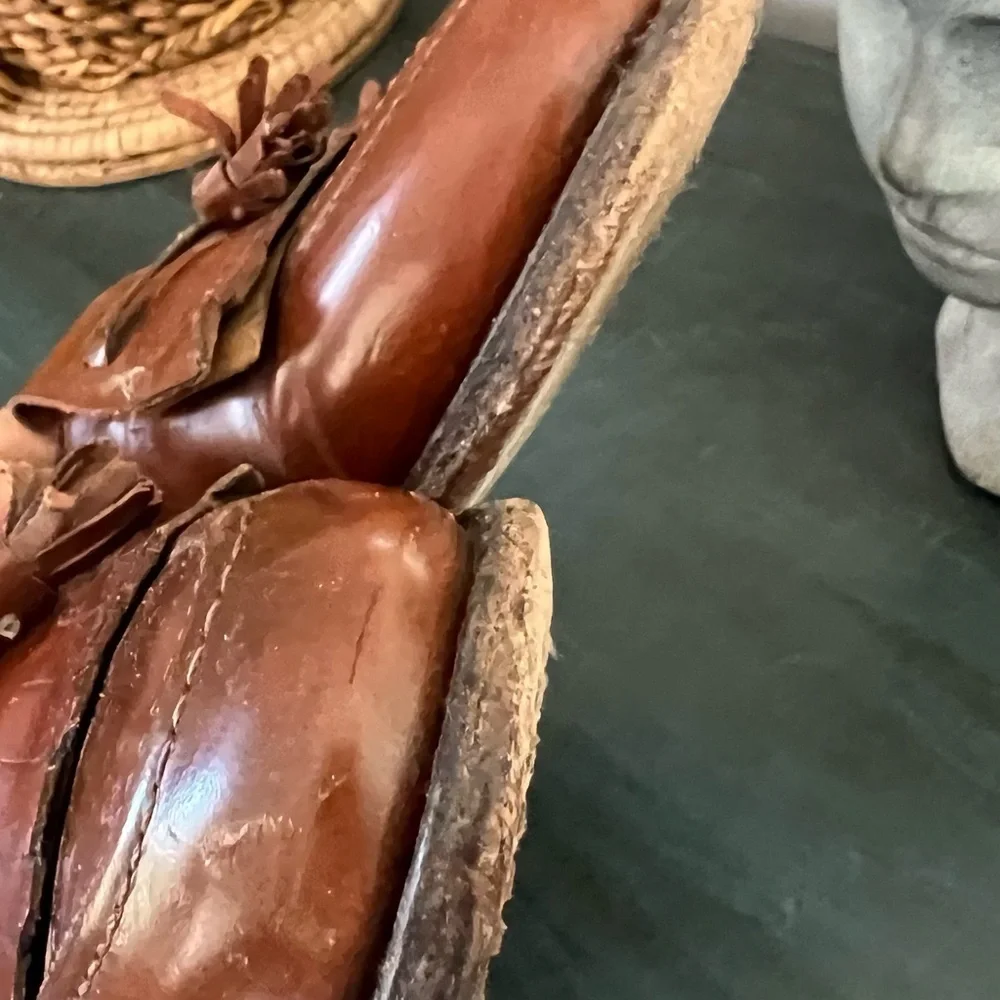 Johnson & Murphy Cellini tassle loafers tan men’s  10.5